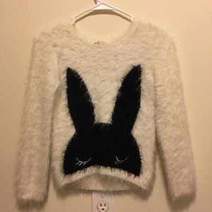 Fuzzy, soft, bunny sweater!!!🐰💗🐰💗